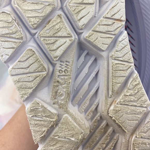 Hoka One One Rincon 2 Running Shoes Fiesta Turkish White Size 10 - Picture 11 of 13